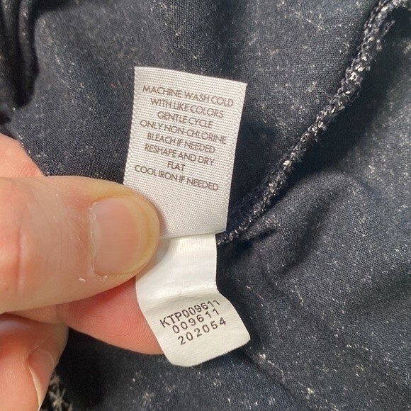 J Jill Wearever V-Neck 3/4 Sleeve Top Side Slits Relaxed Fit Stretchy Loungewear - Picture 7 of 12